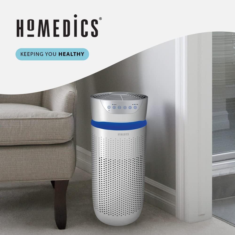 Totalclean, 360 Degree Hepa Air Purifier Replacement Filter with Activated Carbon to Remove 99% of Airborn Contaminants. for Air Purifier Models AP-T30 and AP-T30WT